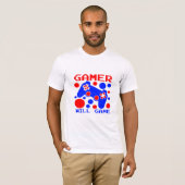 GAMER ZAL GAMEN T-SHIRT (Voorkant volledig)