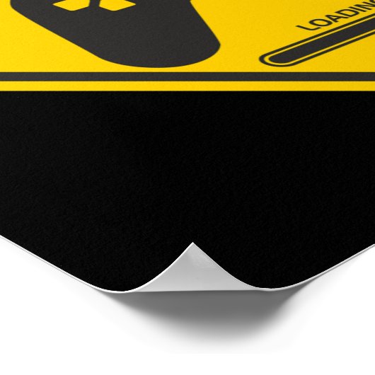 Gamer Zone - Poster (Hoek)