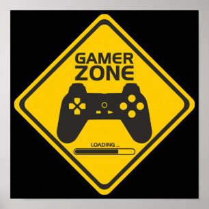 Gamer Zone - Poster