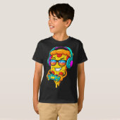 Gamer Zza Slice Video Gaming Boy Enthusiast Gamer  T-shirt (Voorkant volledig)