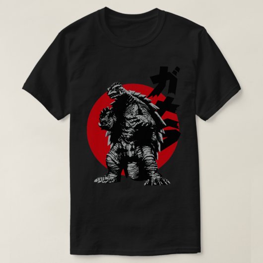 GAMERA 1999 Rode zon T-shirt (Design voorkant)