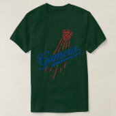 GAMERA Baseball style T-shirt (Design voorkant)