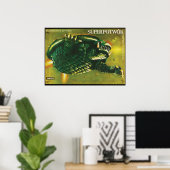 Gamera in Polen Poster (Thuiskantoor)
