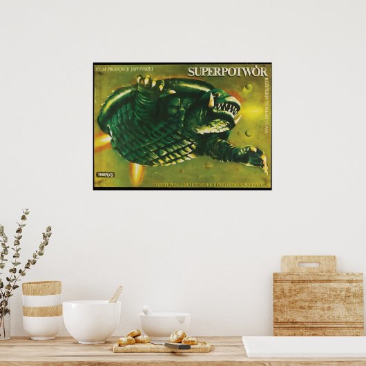 Gamera in Polen Poster (Keuken)