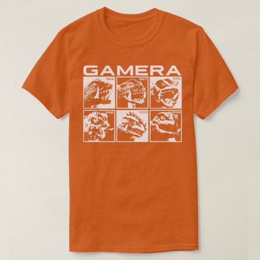 GAMERA JAREN Dozen T-shirt (Design voorkant)