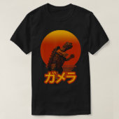 Gamera Vintage Retro Graphic T-shirt (Design voorkant)