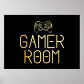 Gamercadeau | Gamer Room Poster (Voorkant)
