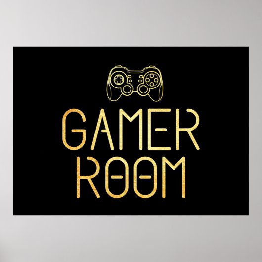 Gamercadeau | Gamer Room Poster (Voorkant)