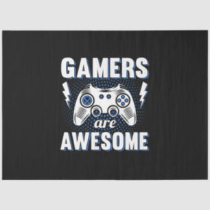 Gamercadeau   Gamers zijn Geweldige Tissuepapier