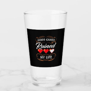 Gamercadeau   Videogames hebben mijn leven geruïn Glas