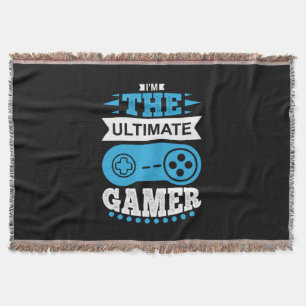 Gamercadeautje Ik ben de ultieme gamer Deken