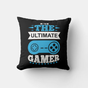 Gamercadeautje Ik ben de ultieme gamer Kussen