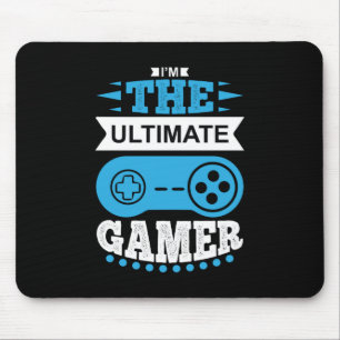 Gamercadeautje Ik ben de ultieme gamer Muismat