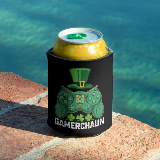 Gamerchaun Gamer Spelletjes St Patrick's Day Blikjeskoeler (Insitu Zwembad)