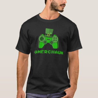 Gamerchaun Gaming Video Games St. Patrick's Day Ga T-shirt