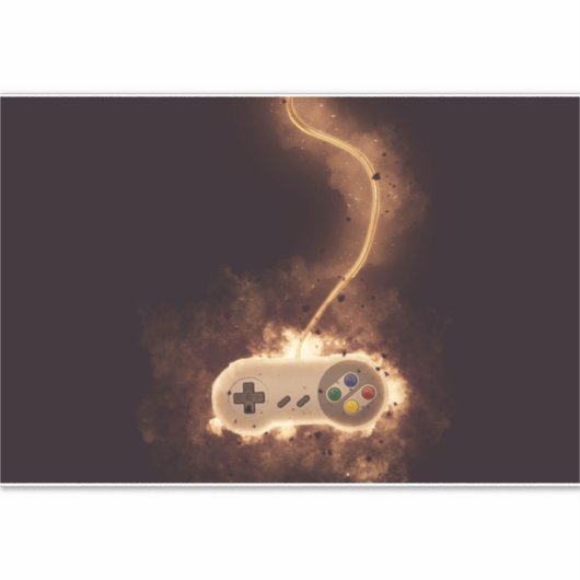 GAMERCONTROLLER STICKER (Voorkant)