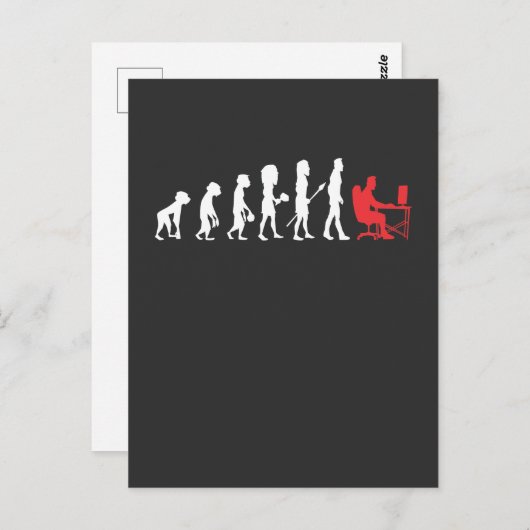 Gamerevolutie Funny Gaming Nerd PC Admin Gamer Briefkaart (Voorkant / Achterkant)