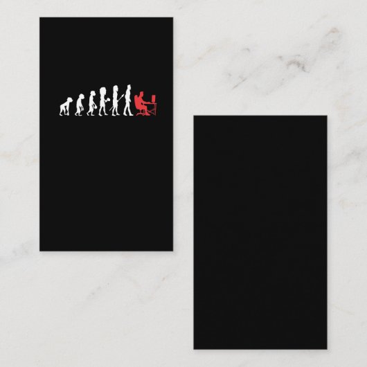 Gamerevolutie Funny Gaming Nerd PC Admin Gamer Visitekaartje (Voorkant / Achterkant)