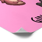 GamerGirl-Poster Poster (Hoek)