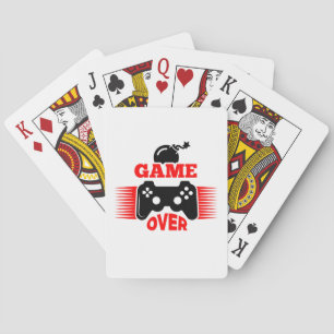 Gamerigenspel over pokerkaarten