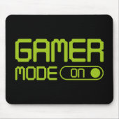 Gamermodus aan muismat (Voorkant)