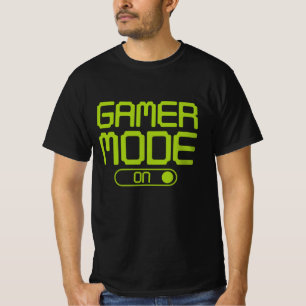 Gamermodus aan t-shirt