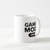 Gamermodus op koffie-Mok Koffiemok (Voorkant rechts)