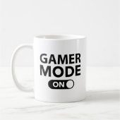 Gamermodus op koffie-Mok Koffiemok (Links)