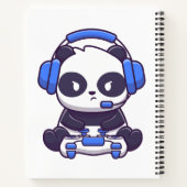gamerpanda notitieboek (Achterkant)