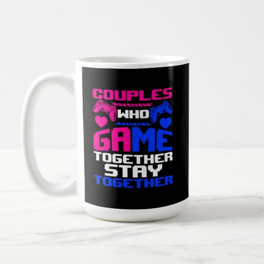 Gamerparen Video Gaming Gift Koffiemok (Links)