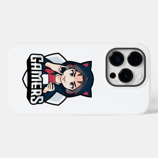 "Gamers" Case-Mate iPhone Case (Achterkant (horizontaal))