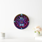  gamers DEN Room Clock Neon Ronde Klok (Huis)