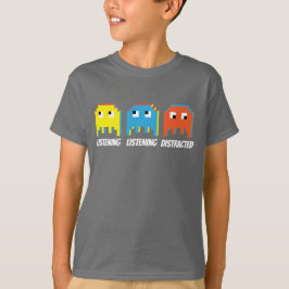 Gamers die luisteren naar afgeleid kinder t-shirt
