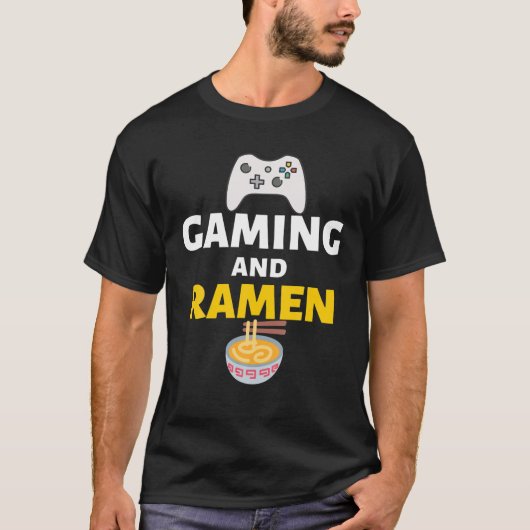 Gamers en gamers t-shirt (Voorkant)