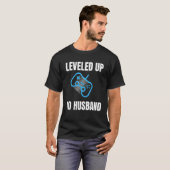Gamer's Engagement Tee leveled up to Husband T-shirt (Voorkant volledig)