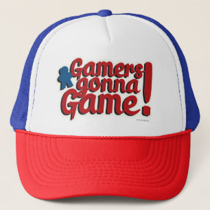 Gamers Game Fun Boardgame Motto Trucker Pet