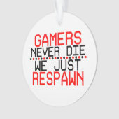 Gamers gerepareerd ornament (voorkant)