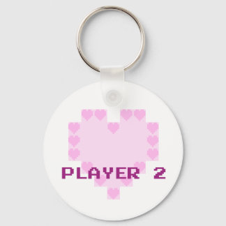 Gamers in liefde - Speler 2 Sleutelhanger