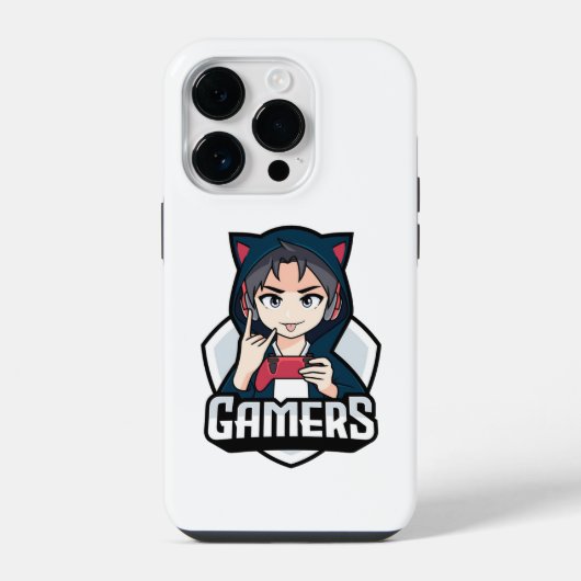 "Gamers" iPhone Hoesje (Achterkant)