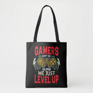 GAMERS KRIJGEN GEEN OUDERE NIVEAU TOTE BAG