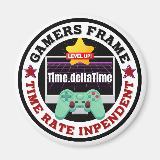 Gamers Lijst - Time Rate Onafhankelijk Magneet (Voorkant)