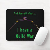 Gamers MMORPG War Humorous Mousepad Muismat (Met muis)