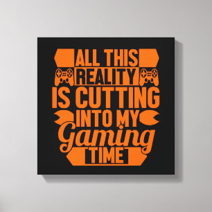 Gamers Only Canvasprint Canvas Afdruk