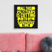 Gamers Only Canvasprint Canvas Afdruk (Insitu (Woonkamer))