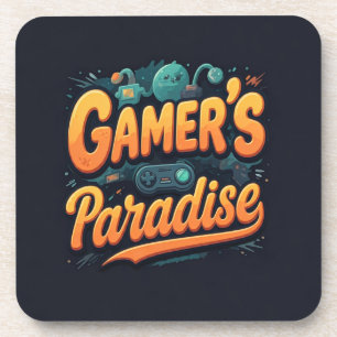 Gamer's Paradise Bier Onderzetter