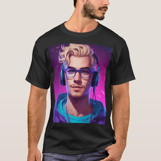 Gamer's Paradise nieuw design T-shirt (Voorkant)