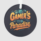 Gamer's Paradise Ornament (achterkant)