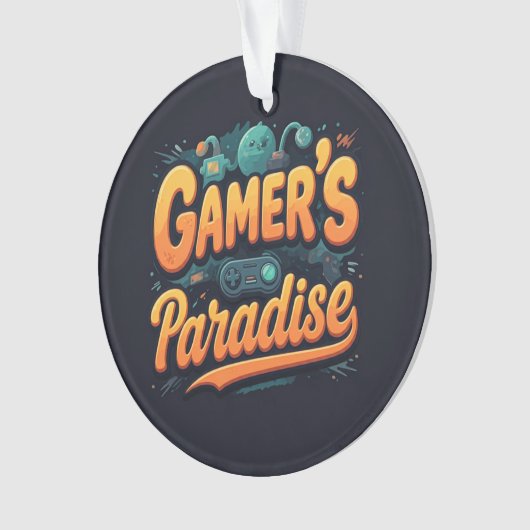 Gamer's Paradise Ornament (voorkant)