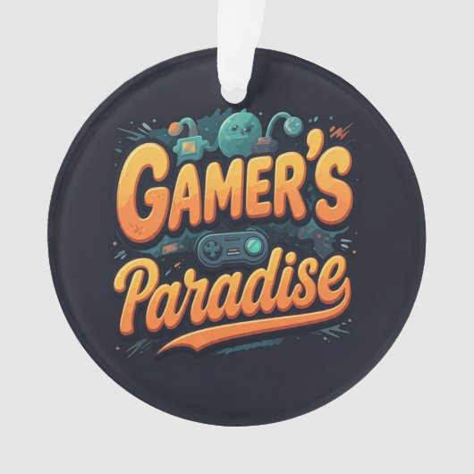 Gamer's Paradise Ornament (voorkant)
