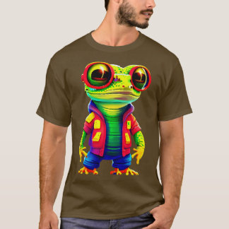 Gamers Perfecte Illustratie Schattige Kleurrijke G T-shirt